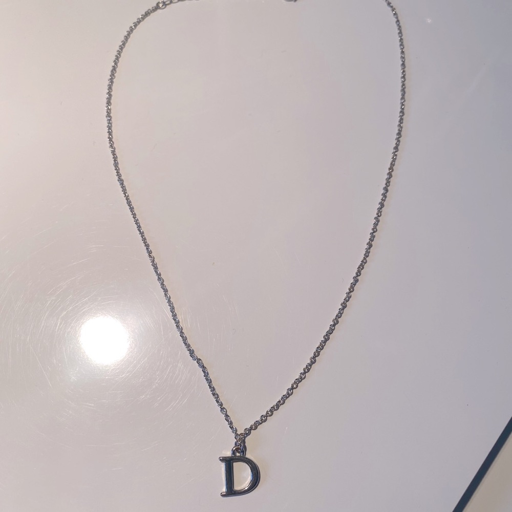 Bauble Bar Initial Necklace “D”